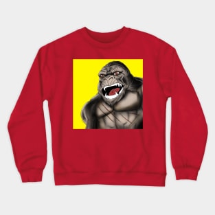 the gorilla in the skull island kaiju Crewneck Sweatshirt